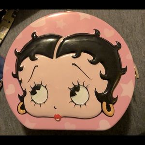 Vintage Betty Boop Tin Lunch Box Music Box
